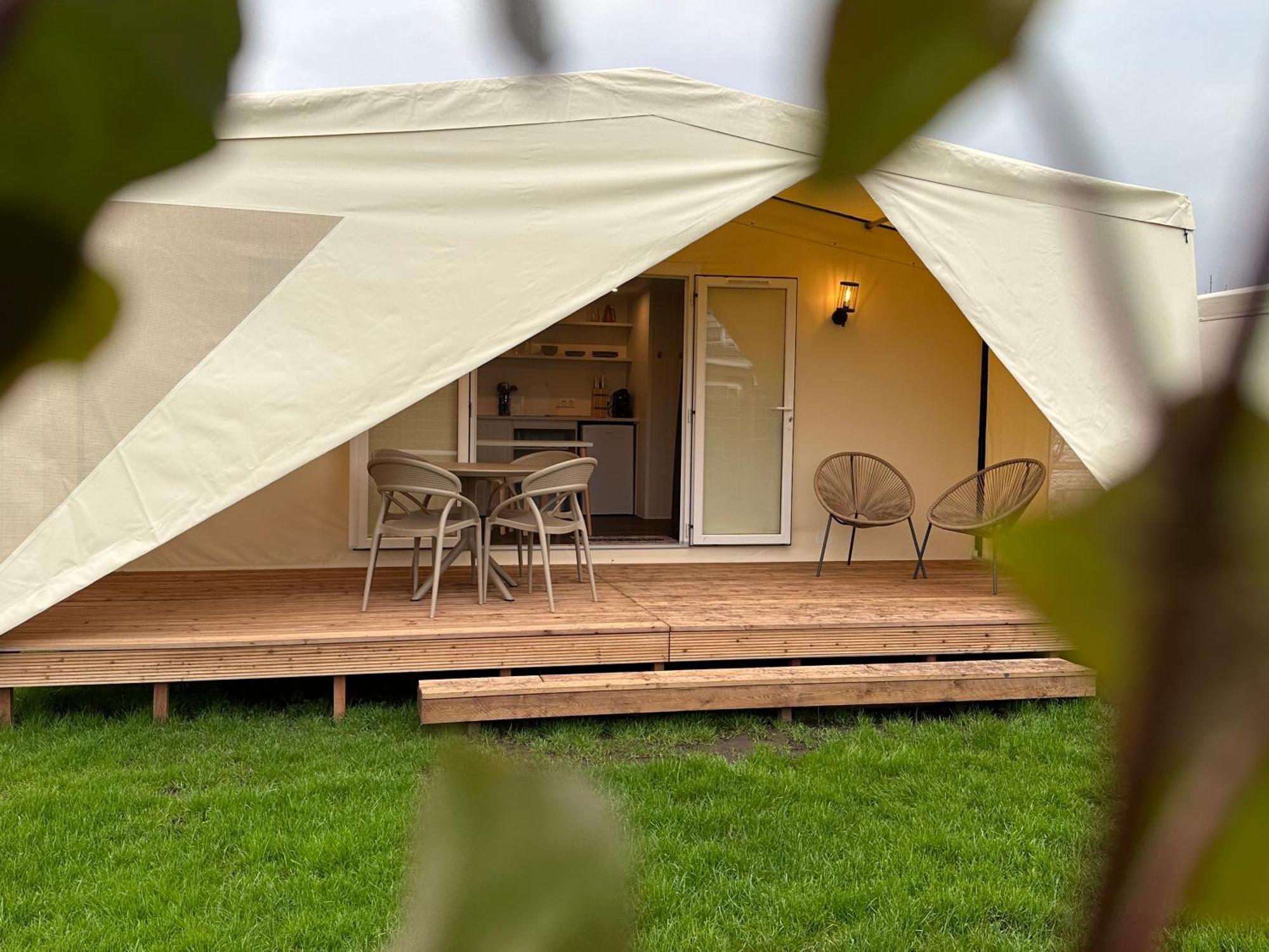 Glamping De Hof Van Eeden Warmond 외부 사진