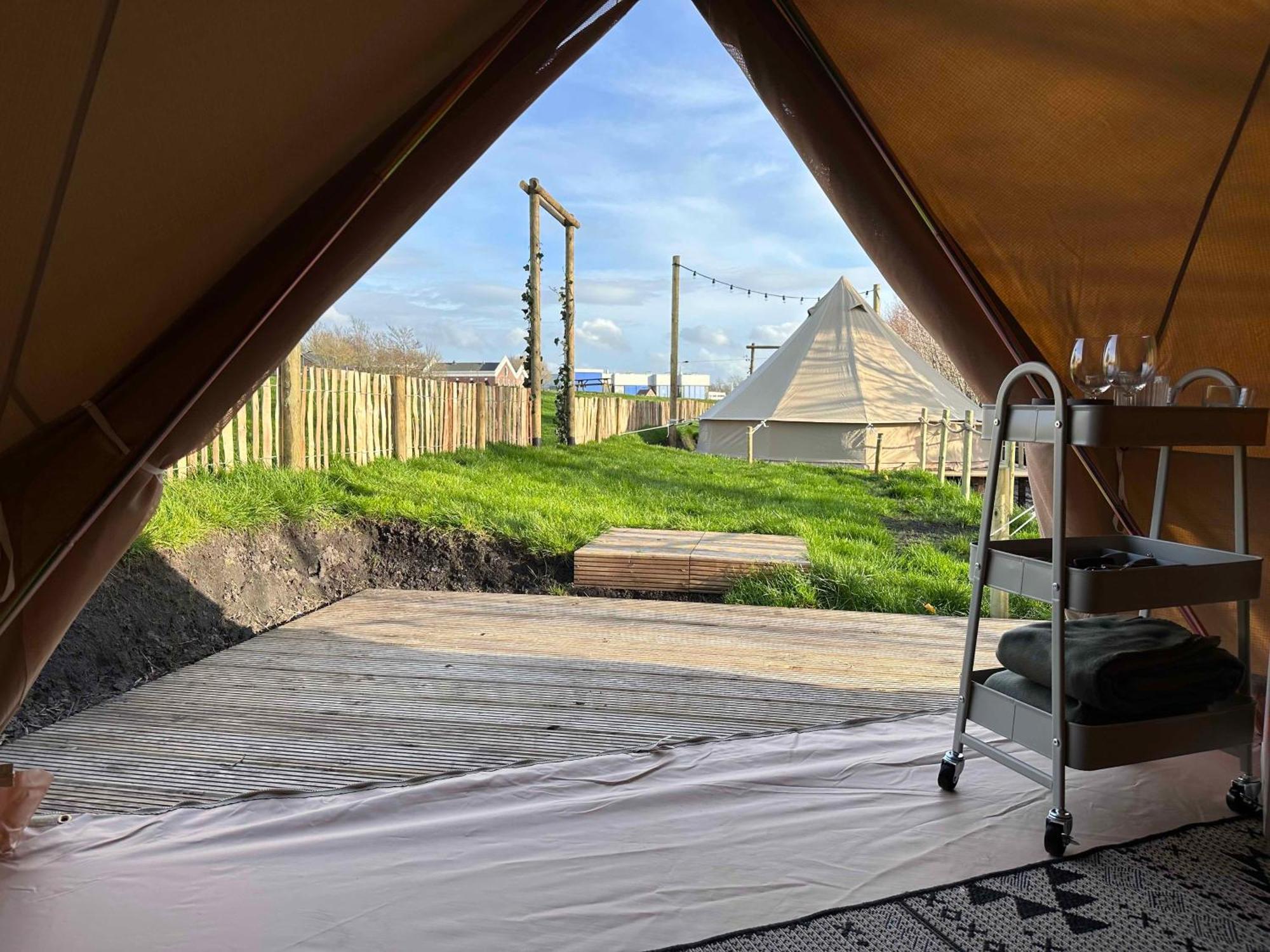 Glamping De Hof Van Eeden Warmond 외부 사진