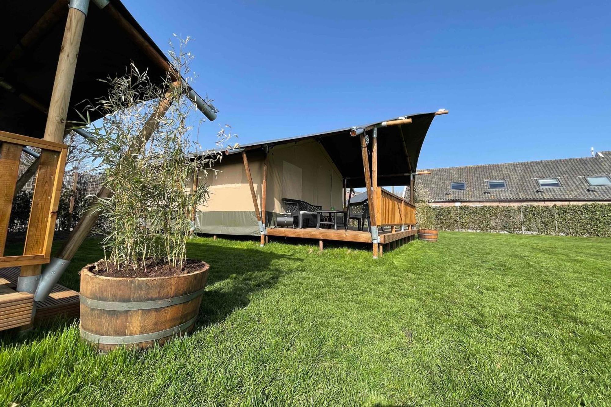 Glamping De Hof Van Eeden Warmond 외부 사진