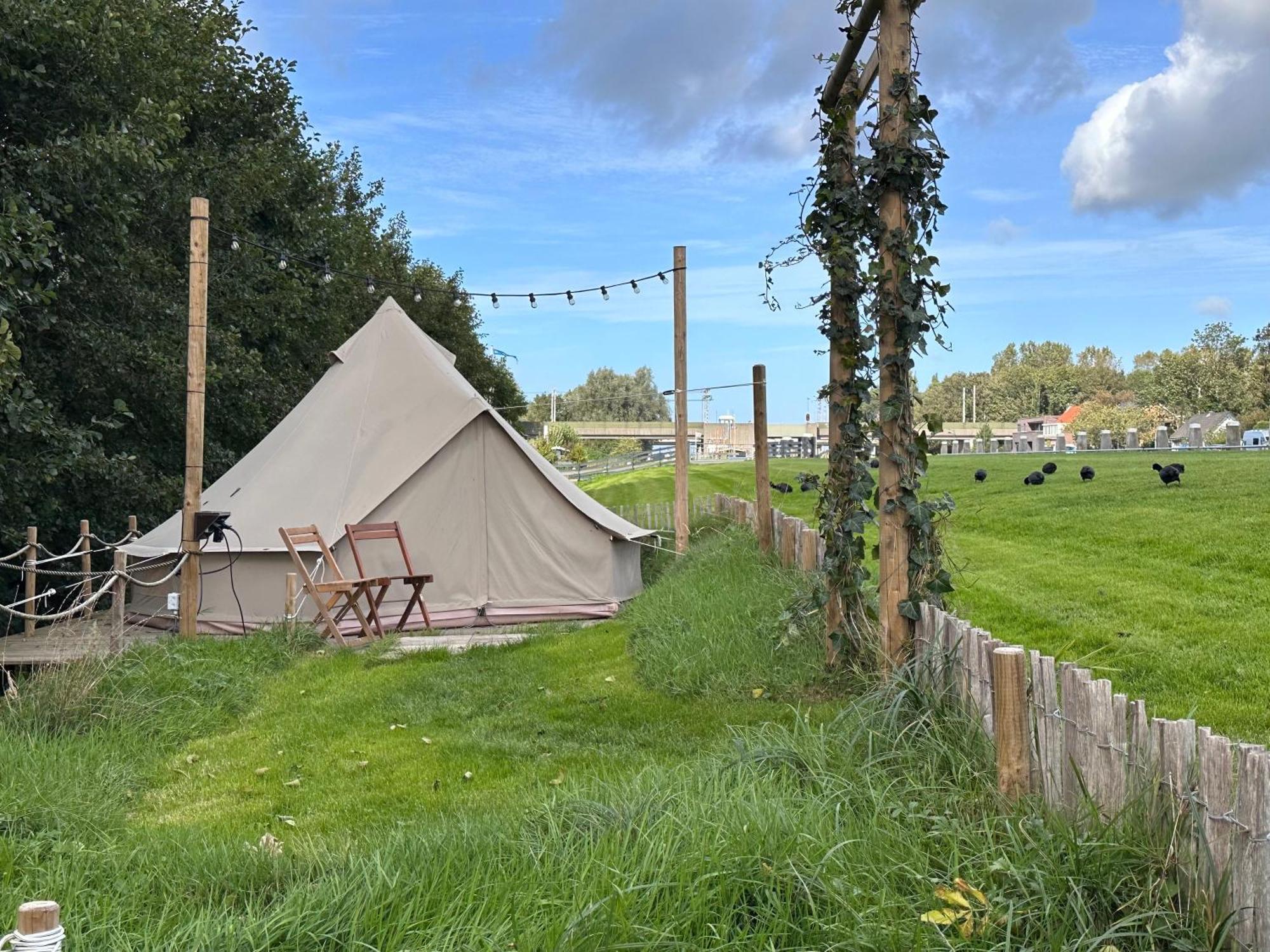 Glamping De Hof Van Eeden Warmond 외부 사진